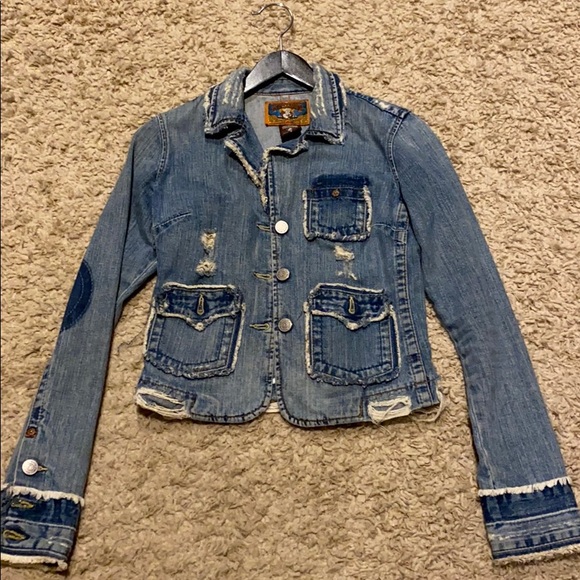 True Religion Jackets & Blazers - Vintage True Religion denim jean jacket small